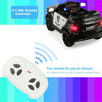 Kids Ride-On Police Car 12V Battery-Powered Electric Toy With 2.4G Remote Control