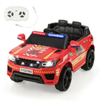 Kids Ride-On Police Car 12V Battery-Powered Electric Toy With 2.4G Remote Control
