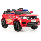 Kids Ride-On Police Car 12V Battery-Powered Electric Toy With 2.4G Remote Control