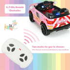 Kids Ride-On Police Car 12V Battery-Powered Electric Toy With 2.4G Remote Control
