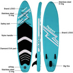 FBSPORT Inflatable Stand Up Paddle Board 11ft x 33in x 6in With SUP Accessories