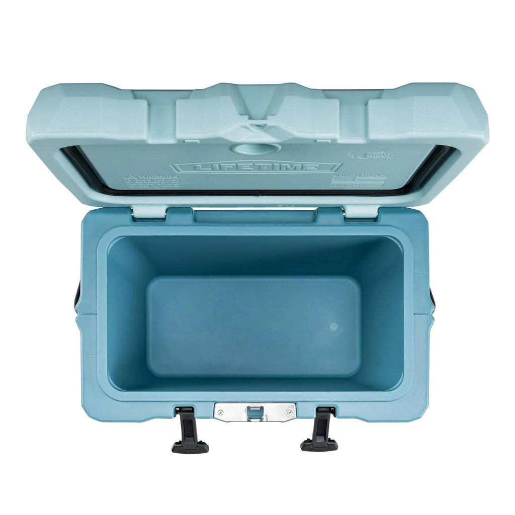 Lifetime Bear-Resistant High Performance Camping Cooler, 28 qt, 20 Can Capacity, Boulder Gray - 91289