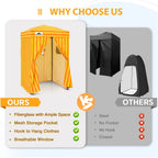 EAGLE PEAK Ultra Compact 4 ft x 4 ft Pop-Up Changing Room Canopy - Flex