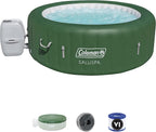Coleman SaluSpa Tahiti Inflatable Hot Tub Spa, 2-4 Person AirJet Spa - Tahiti