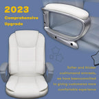 High-Back Ergonomic Leather Executive Office Chair, 400 lb Capacity