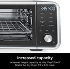 13-in-1 Countertop Air Fry Oven With Smart Thermometer - Silver