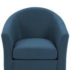 Upholstered Swivel Barrel Accent Chairs, Set Of 2 - 30.71W 27.56D 29.93H