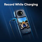 Insta360 X3 Motorcycle Kit 360 Action Camera With 1/2 Inch 48MP Sensors - X3