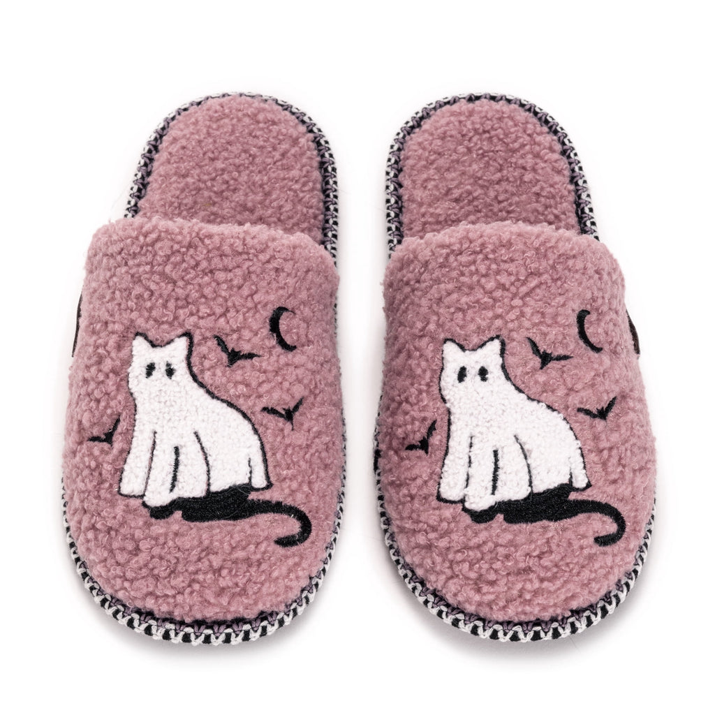 MUK LUKS Women's Punch Needle Fall Halloween Novelty Scuff Slipper