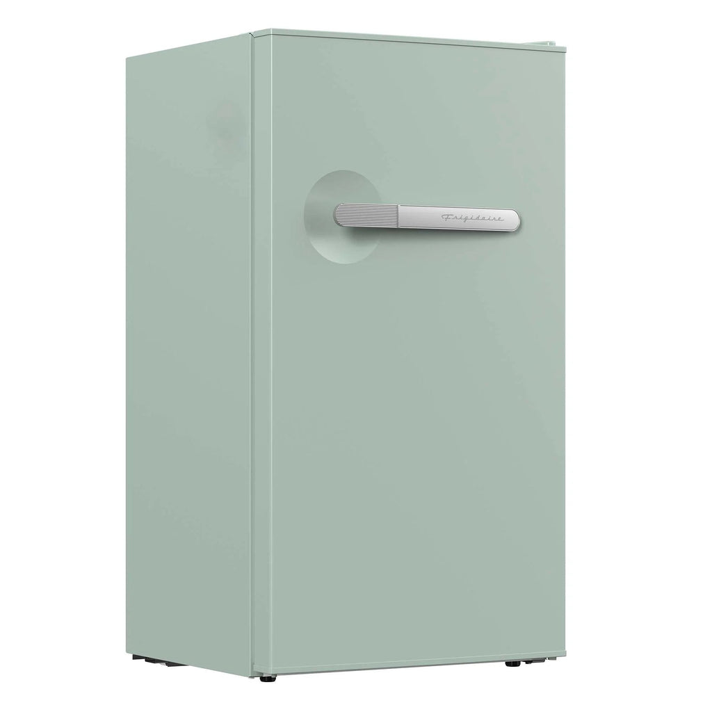 Frigidaire Retro Compact Fridge 3.1 cu. ft., Sage, 18.9 in W x 17.95 in L x 33.27 in H - EFR397