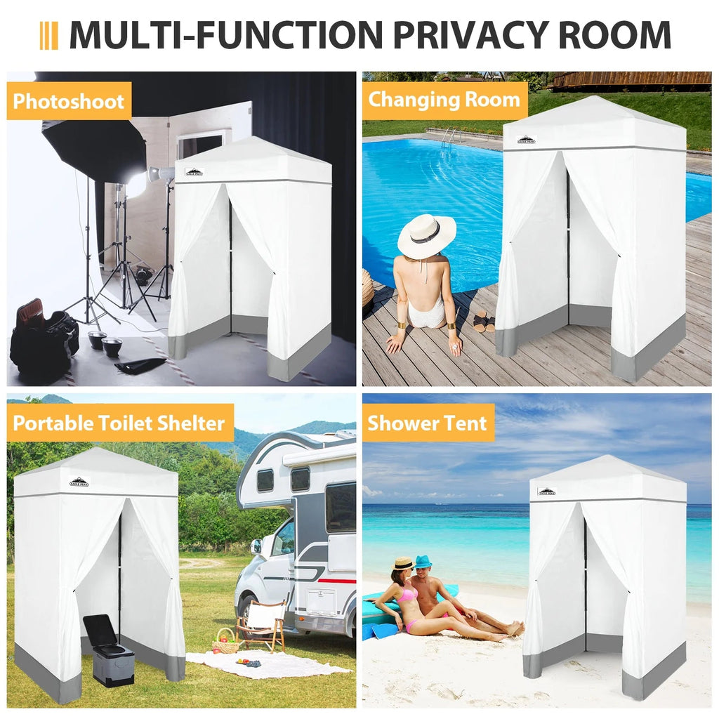 EAGLE PEAK Ultra Compact 4 ft x 4 ft Pop-Up Changing Room Canopy - Flex
