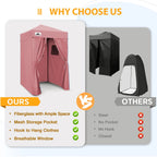 EAGLE PEAK Ultra Compact 4 ft x 4 ft Pop-Up Changing Room Canopy - Flex