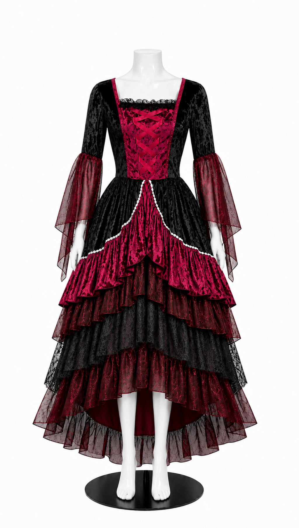 Burgundy Witch, Halloween Costume for Adults, by Way to Celebrate