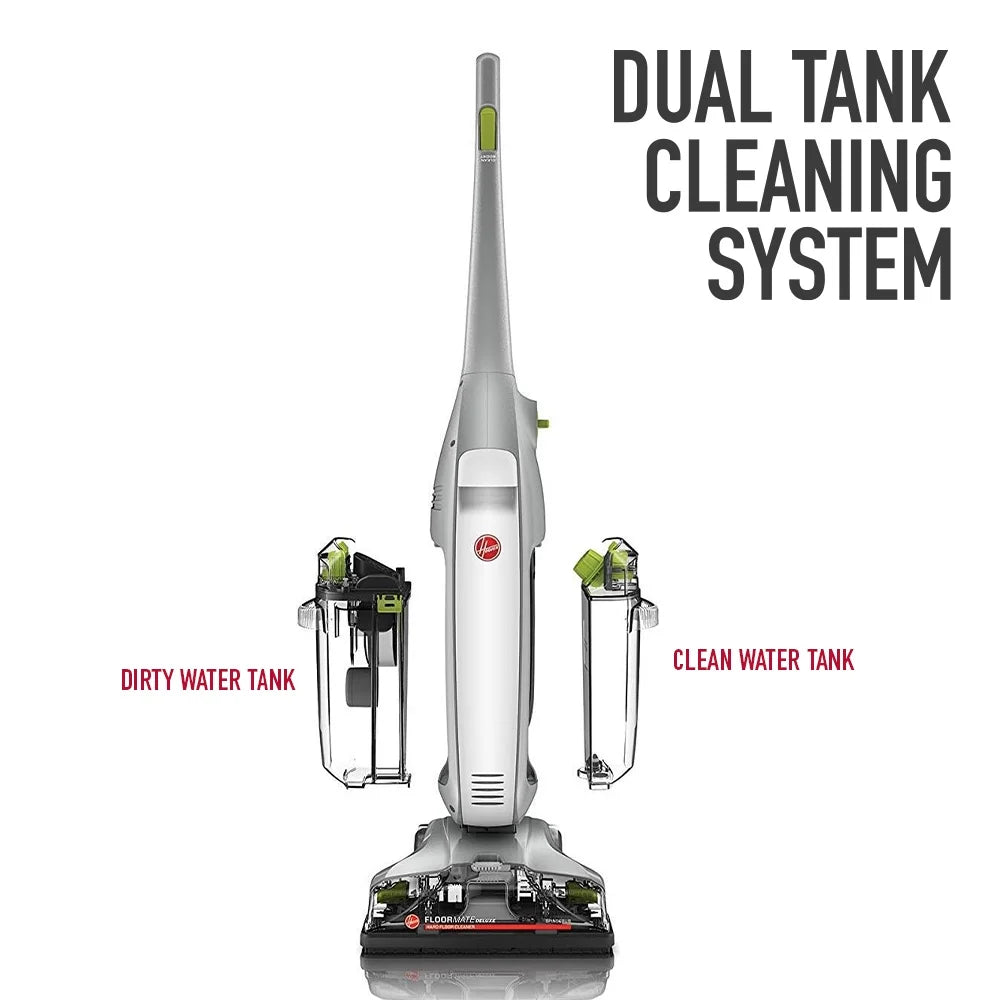 Hoover FloorMate Deluxe Corded Hard Floor Cleaner With Dual Tank And Dry Mode - FH40160