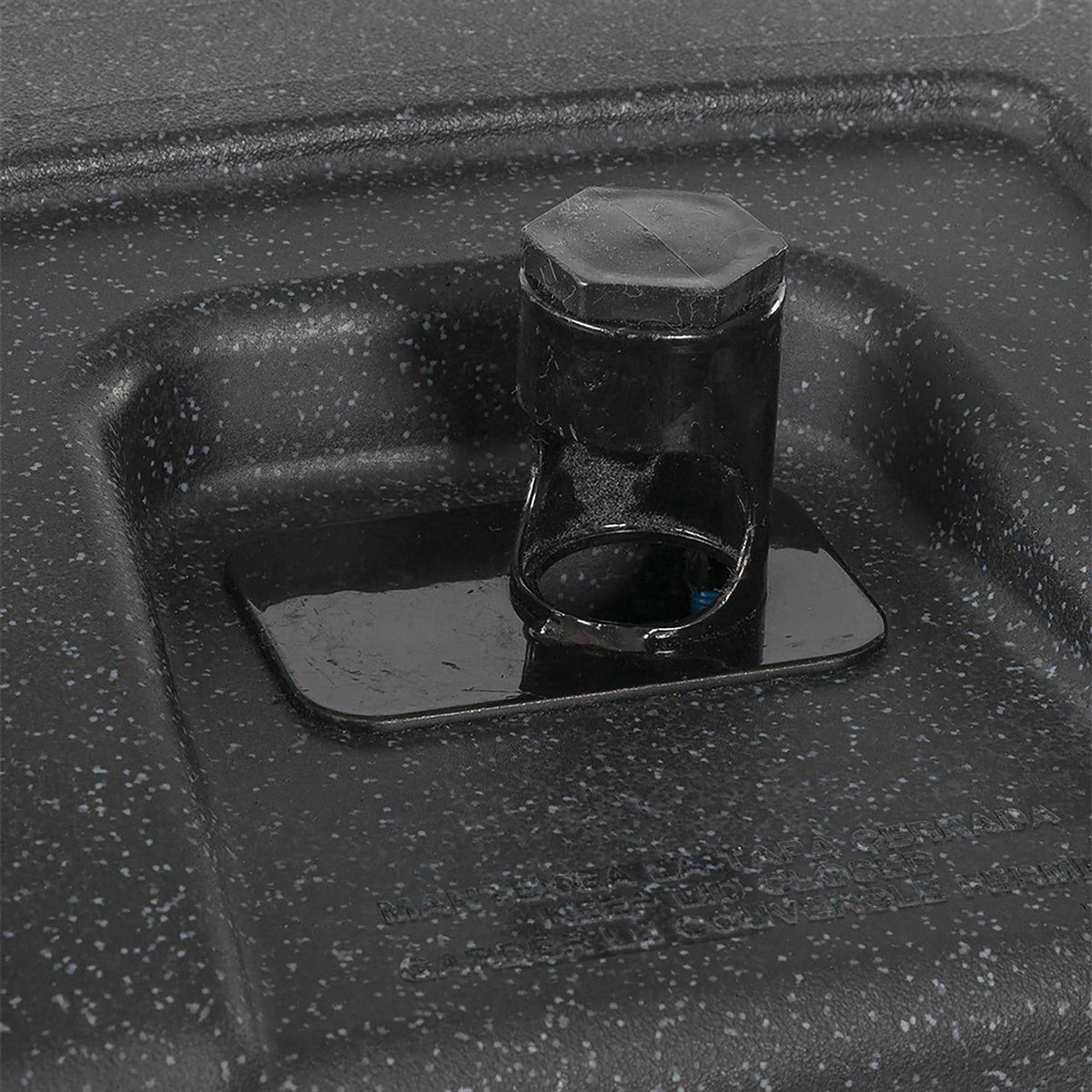 Toter Wheeled Trash Can, 96 Gallon, Black