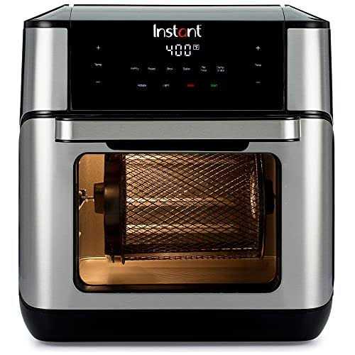 Instant Vortex Plus Air Fryer Oven, 10 Quart, Stainless Steel