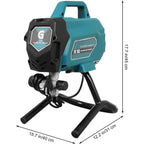 Telyswee Airless Paint Sprayer, 750W, 3300 PSI, Blue