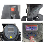 EQCOTWEA Electric Horse Riding Machine, 200w, 4 Modes, Black