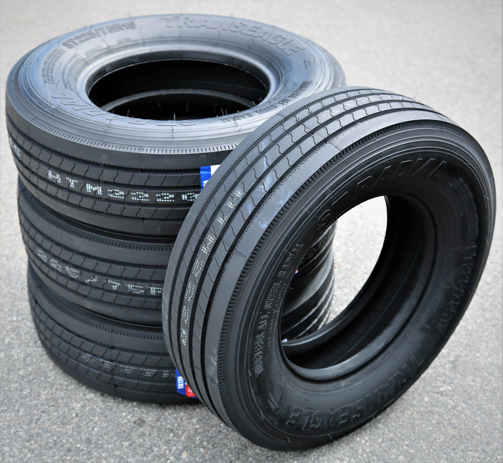 Transeagle ST Radial Trailer Tires 225/75R15 Load Range G 14 Ply - Set Of 4