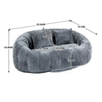 Adult Bean Bag Chair - 43 L x 35 W x 31 H