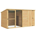 i.Pet Extra Large 2.28M Fir Wood Dog Kennel - Outdoor Pet Puppy Cabin Log