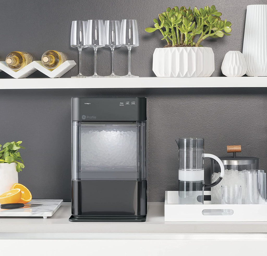GE Profile Opal 2.0 Nugget Ice Maker, 24 Pounds Per Day, Black Stainless - XPIO23BCBT