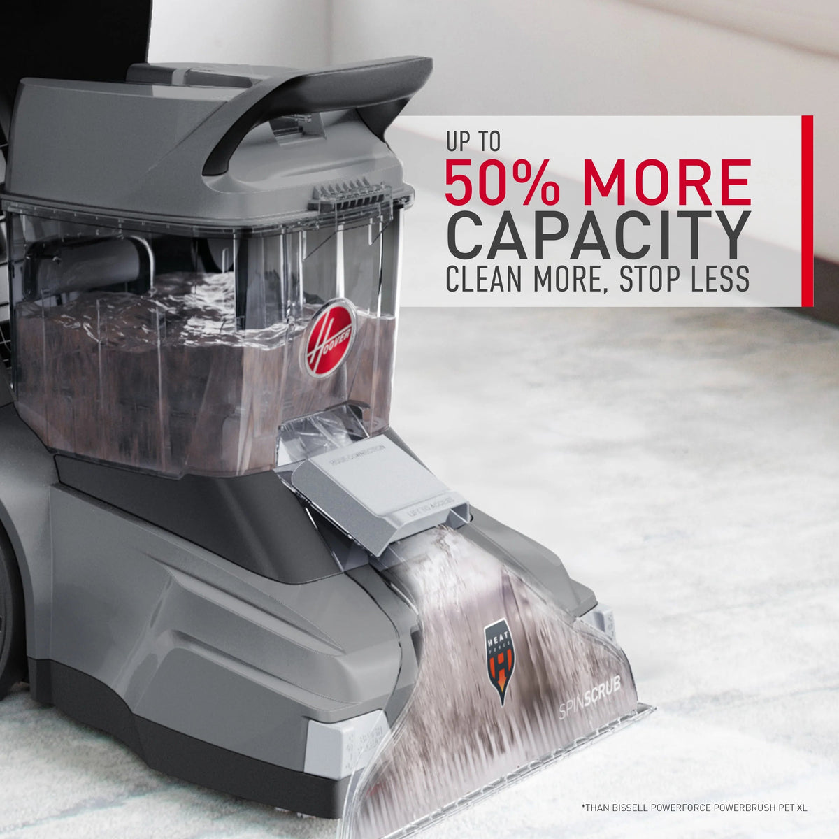 Hoover PowerScrub XL Upright Carpet Cleaner for Carpets, Rugs & Upholstery - FH68010