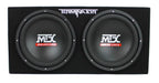 12-Inch Dual Loaded Car Subwoofer With Enclosure And Amplifier