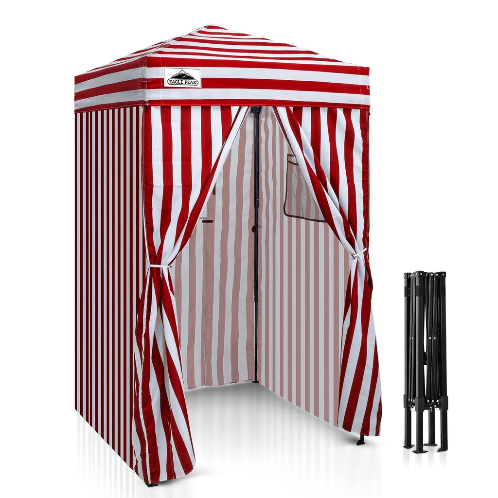 EAGLE PEAK Ultra Compact 4 ft x 4 ft Pop-Up Changing Room Canopy - Flex