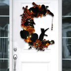 Wiher Halloween Wreaths with Lights for Front Door
