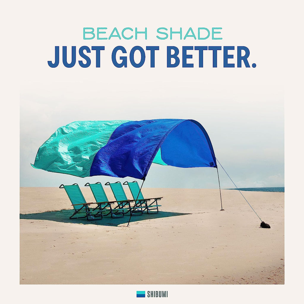 Shibumi Shade Beach Awning, 150 sq ft, UPF 50+, 4 lb