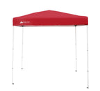 Ozark Trail Instant Canopy Outdoor Shade Shelter, Brilliant Red, 4 ft. x 6 ft. x 85 in.
