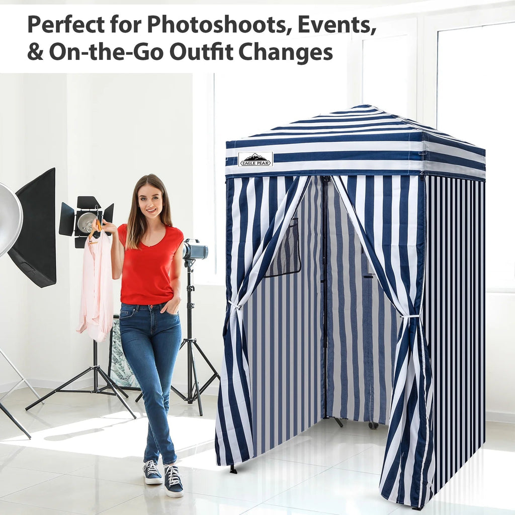EAGLE PEAK Ultra Compact 4 ft x 4 ft Pop-Up Changing Room Canopy - Flex