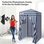 EAGLE PEAK Ultra Compact 4 ft x 4 ft Pop-Up Changing Room Canopy - Flex