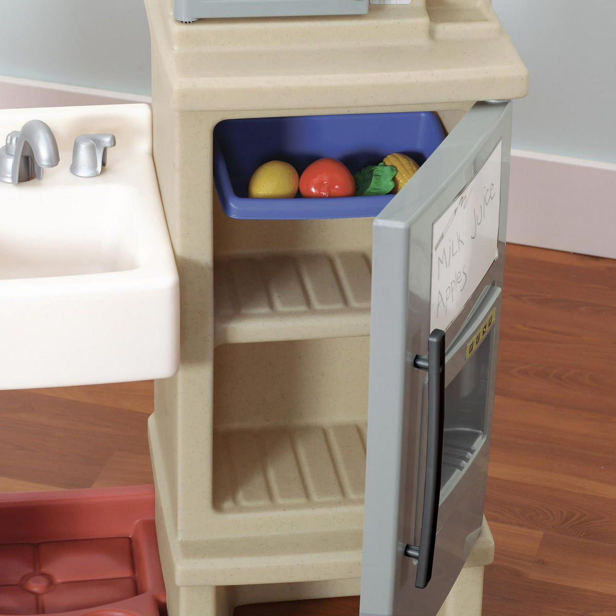 Step2 Heart Of The Home Toddler Play Kitchen Set, Multicolor, 45.13in W x 48in H x 12in D - 821800