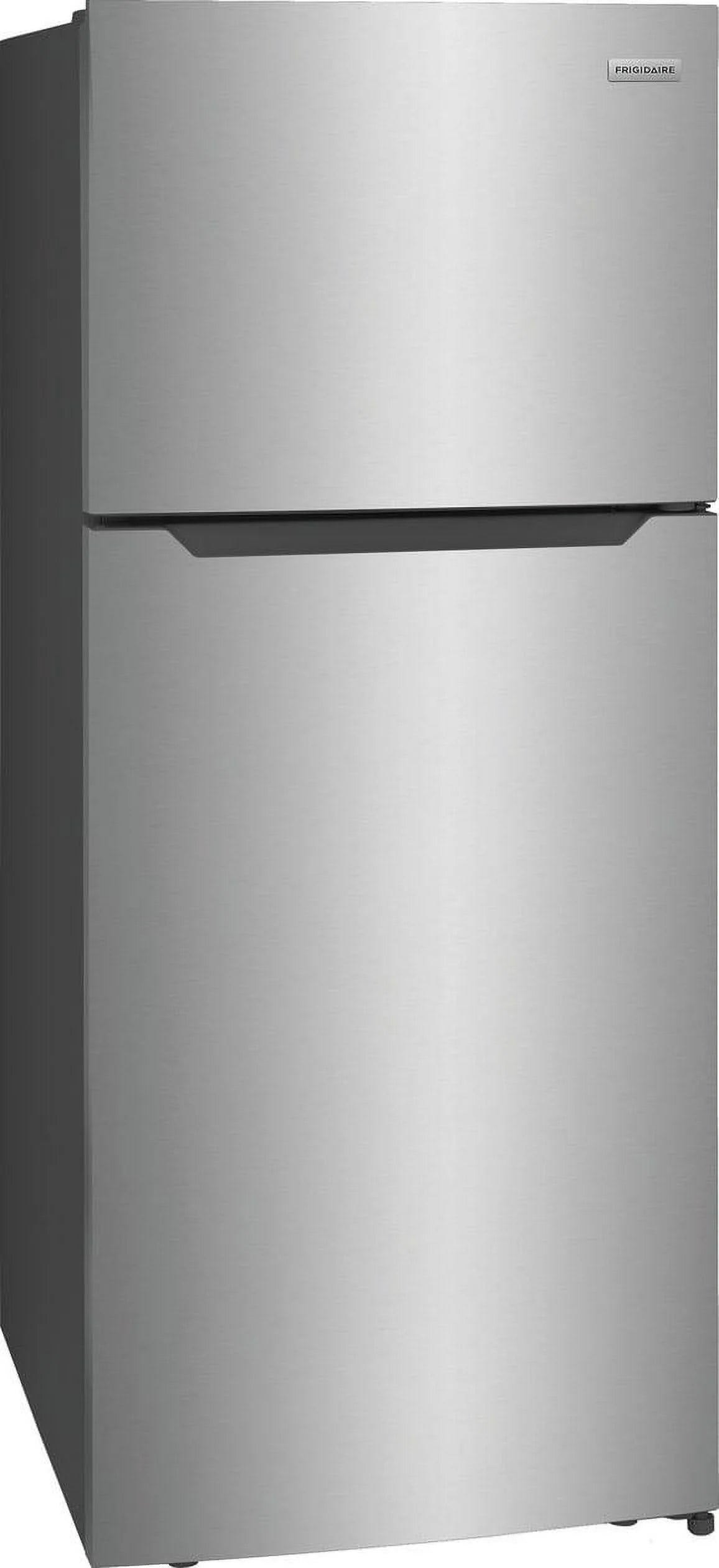 Frigidaire Top-Freezer Refrigerator, 17.6 Cu. Ft., Brushed Steel