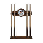 Grand Valley State University Solid Wood Cue Rack - Chardonnay Finish