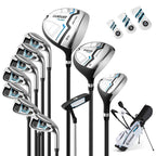 Men's Complete Golf Club Set With Stand Bag