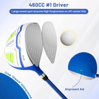 Men's Complete Golf Club Set With Stand Bag