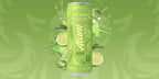 Lime Slush Flavor Energy Drink 12 Pack (12fl oz Cans) Sugar Free Low Calories 200mg Caffeine