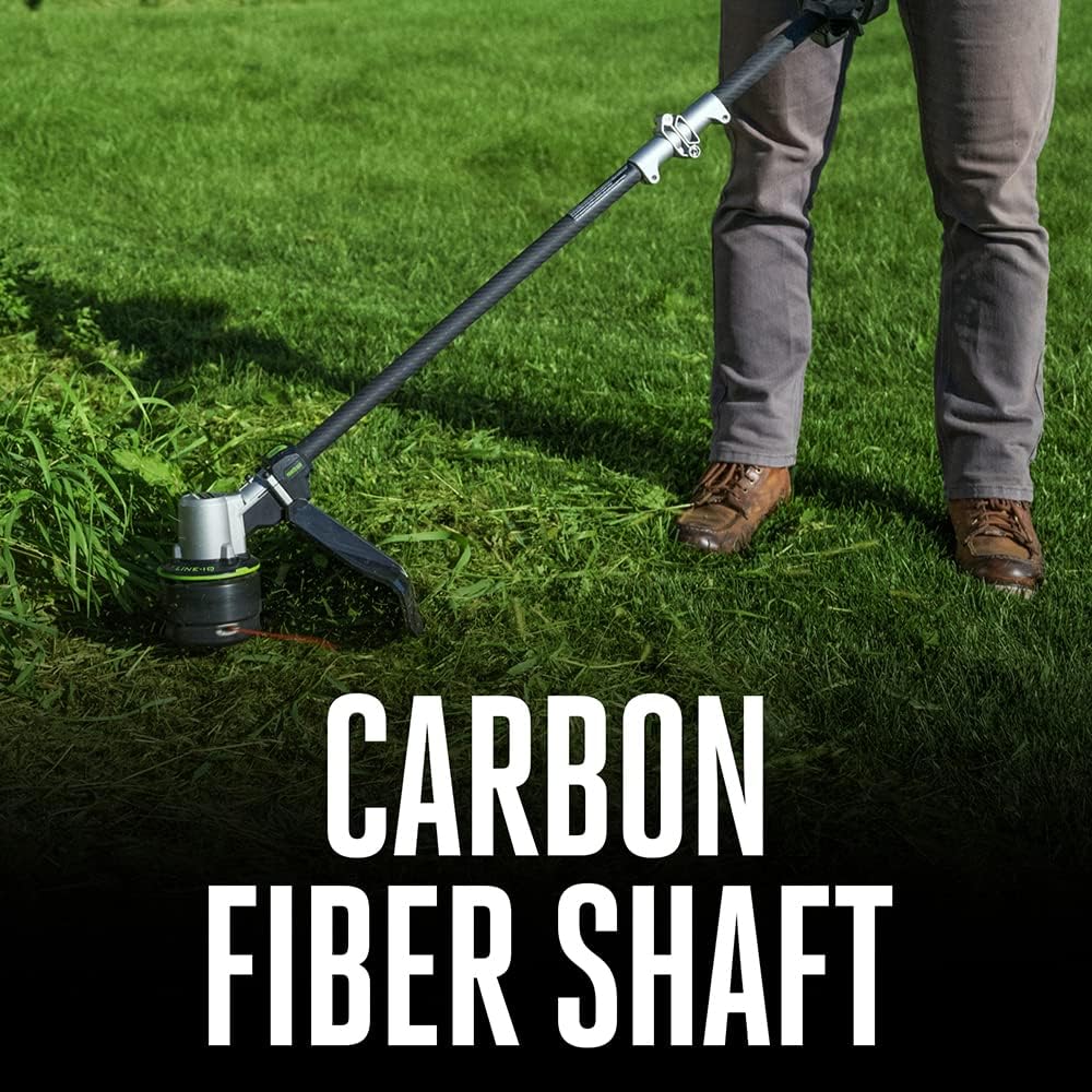 EGO Power+ 56-Volt 16-Inch Cordless String Trimmer With 4.0Ah And BA1400T 2.5Ah Batteries And 320W Charger - ST1623T