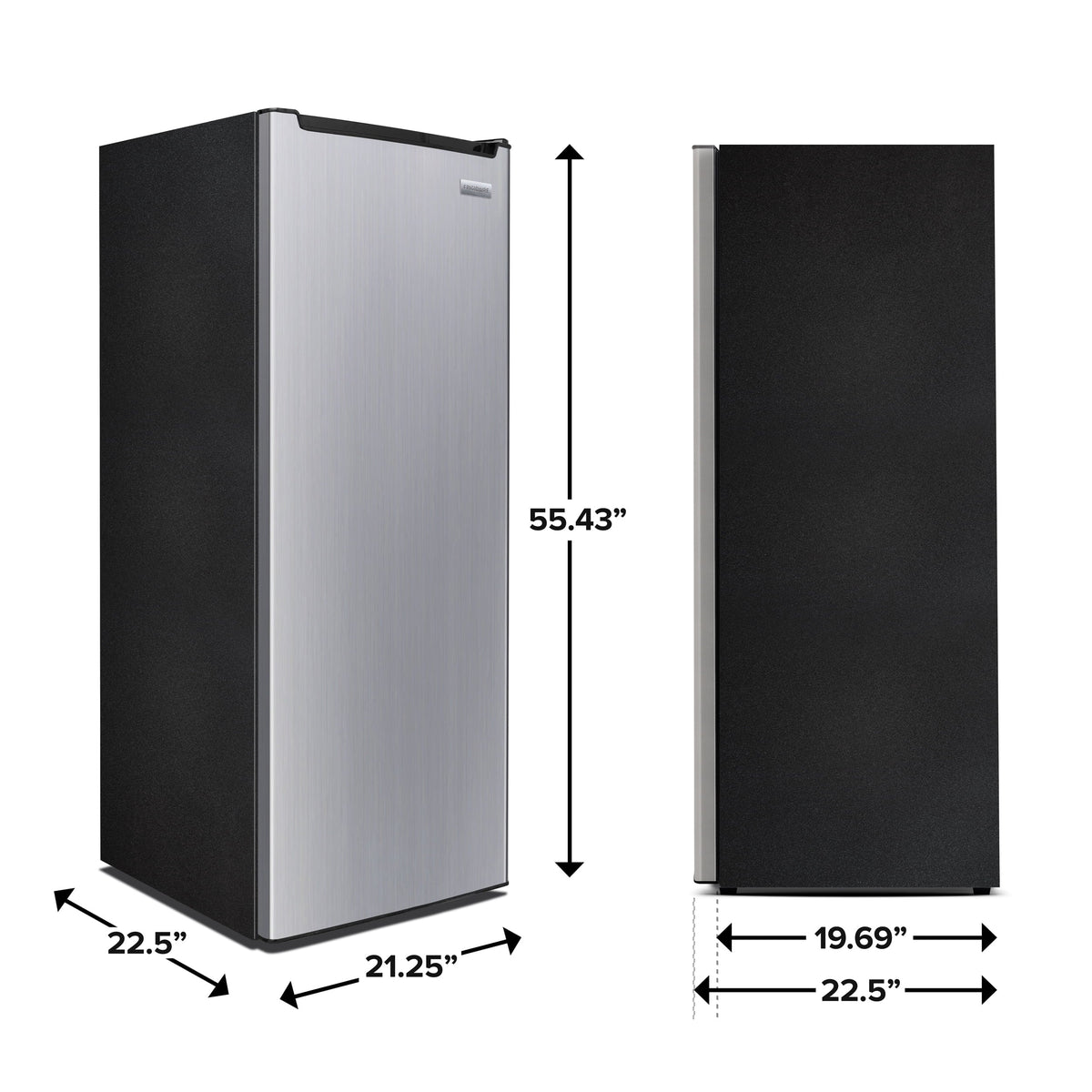 Frigidaire 7 Cu. Ft. Upright Convertible Refrigerator/Freezer, VCM Finish