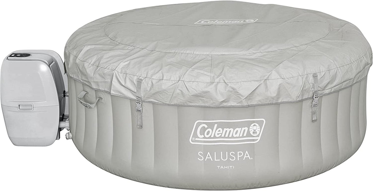 Coleman SaluSpa Tahiti Inflatable Hot Tub Spa, 2-4 Person AirJet Spa - Tahiti