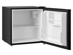 Mainstays 1.7 Cu. Ft. Single Door Mini Refrigerator, Stainless Steel Look