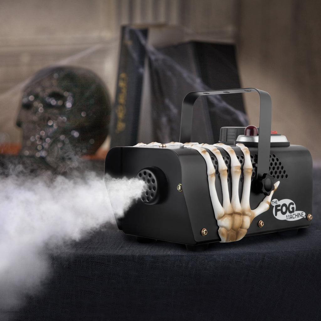 400W Skeleton Hands Fog Machine with Remote Control, Black, Halloween by Way To Celebrate