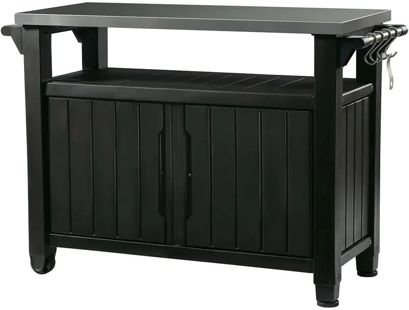 Keter Outdoor Storage Table And Prep Station With 78 Gallon Storage - Unity XL