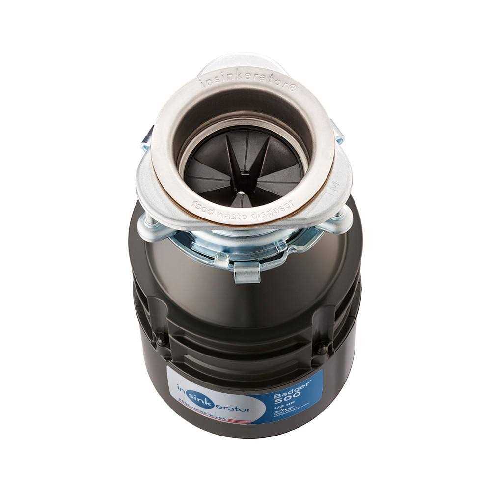 InSinkErator Badger 500 1/2 HP Continuous Feed Garbage Disposal