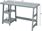 ASDRFYU Computer Desk With Shelves, 47.5in X 20in