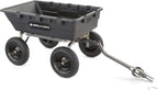 Gorilla Carts Utility Dump Wagon 6 Cubic Feet 1200 lb Capacity Black - GOR6PS