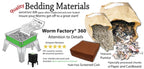 Nature's Footprint Composter Bin, 4 Trays, Black - Worm Factory 360